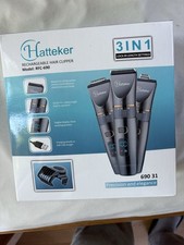 Hatteker RFC-690 Clipper 3-in-1, 3 Scherköpf...