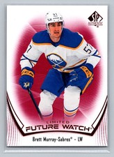 Brett Murray 2021-22 SP Authentic #116 Limited Red
