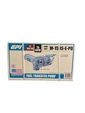 GPI 110240-02 (M-150S-E-PO) 12V 15 GPM Fuel Transfer Pump