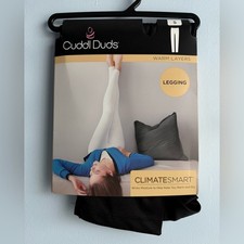 Cuddl Duds Women's Black ClimateSmart Leggings Size Small