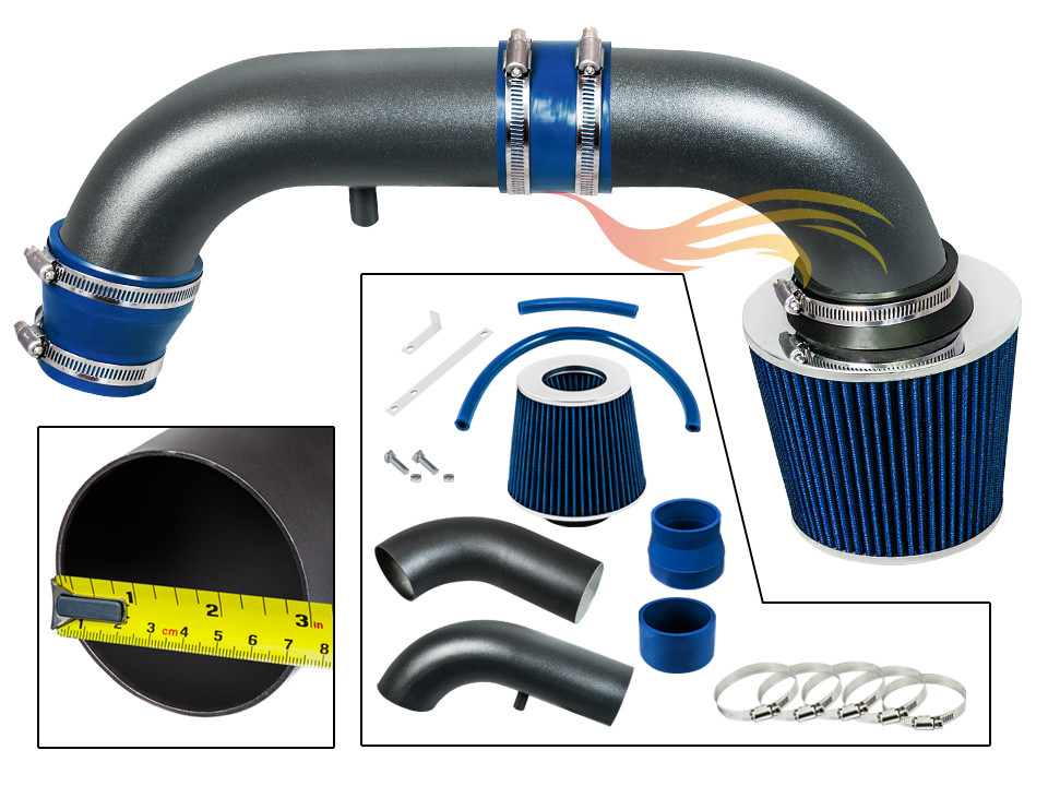 XYZ RW BLUE Air Intake Kit +Filter For 1995-2000 Stratus/Cirrus/Breeze 2.0L 2.4L