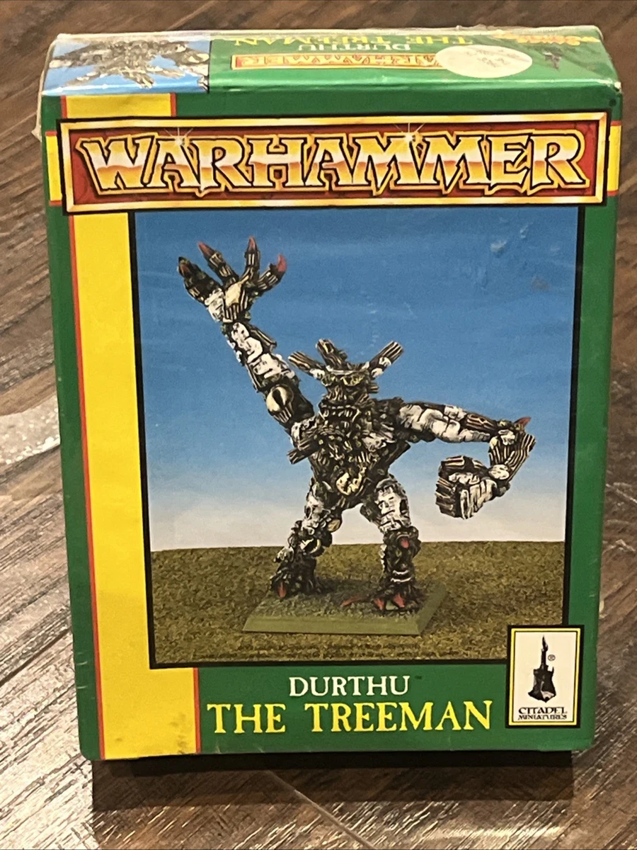 Figurine Warhammer Vintage - Treeman (Elfes Sylvestres) / Horreur De Tzeentch Gobelin - Métal 25mm - Peinte