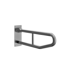 CALI Drop Down Grab Bar | Satin | Foldable Safety Support Rail | Disabled Aid