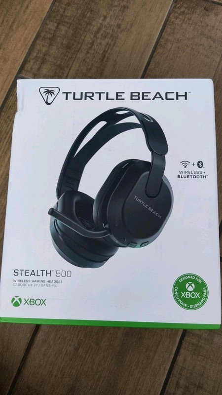 Turtle Beach Stealth 500 Gaming Headset Black, Wireless Bluetooth for Xbox