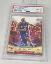 2007 Upper Deck Rookie RC  t #16 AL Horford RC PSA 10 GEM MT POP 58