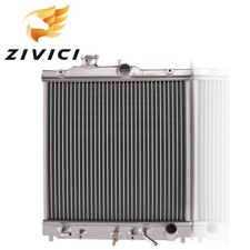 3row Aluminum Radiator Fit 1992-00 Honda Civic Eg Ek Del Sol Integra B16 B18 At 3row Aluminum Radiator Fit 1992-00 Honda Civic Eg Ek Del Sol Integra B16 B18 At