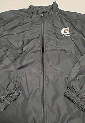PORT AUTHORITY Full Zip Black Lightweight Jacket/Gatorade Symbol/Blue Ridge; XL