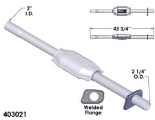Catalytic Converter For 1992 Pontiac Trans Sport 3.1l V6 Gas Ohv