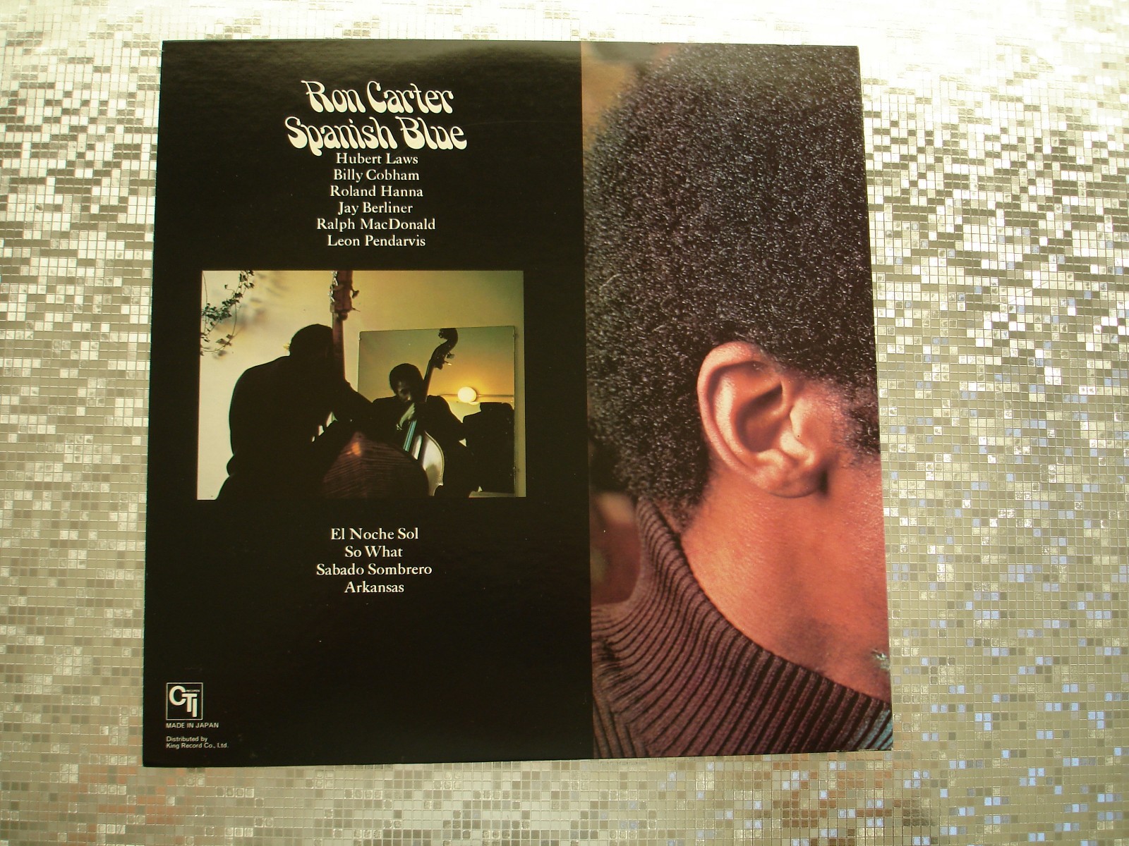 Ron Carter ~ Spanish Blue ~  Japan IMPORT LP  CTI Records GP-3006