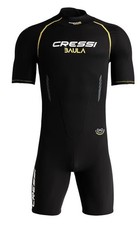 Cressi 2.5mm Baula Men's Shorty Wetsuit Size Small