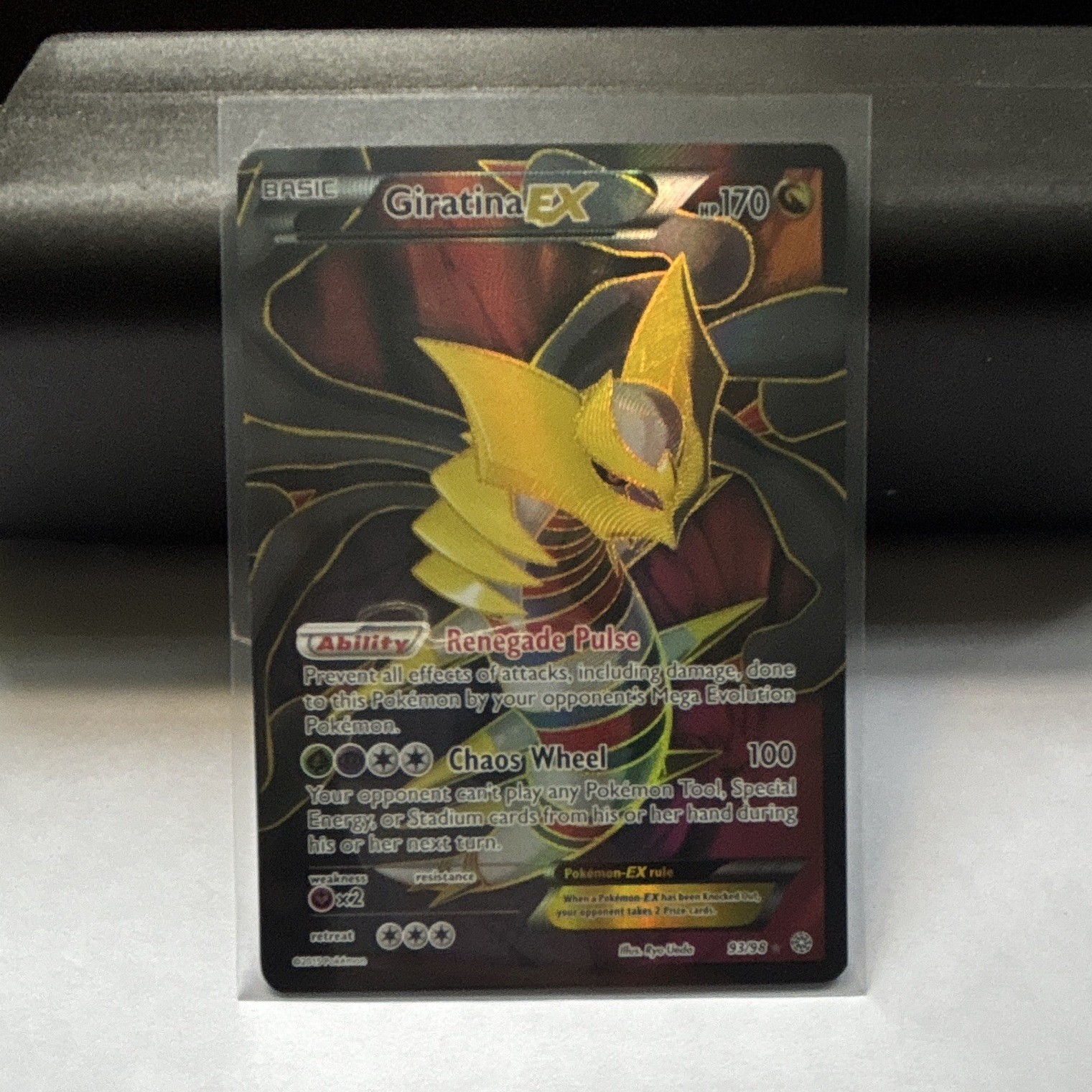 The Pokémon Company Giratina-EX 93/98 Ancient Origins Full Art Holo