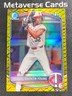 2025 Topps Bowman Draft Chrome Yellow Reptilian #BDC-92 Quentin Young 1st 42/75