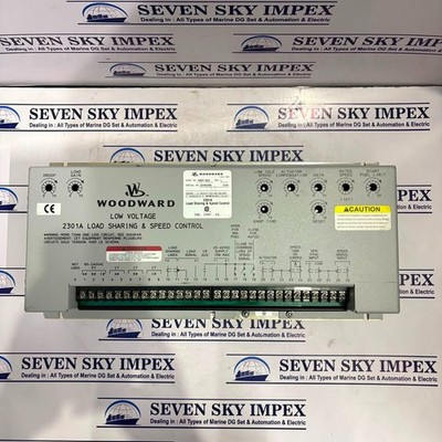WOODWARD 9907-023 2301A LOW VOLTAGE LOAD SHARING AND SPEED CONTROL REV L