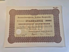 Brunszwickie kopalnie węgla 1929