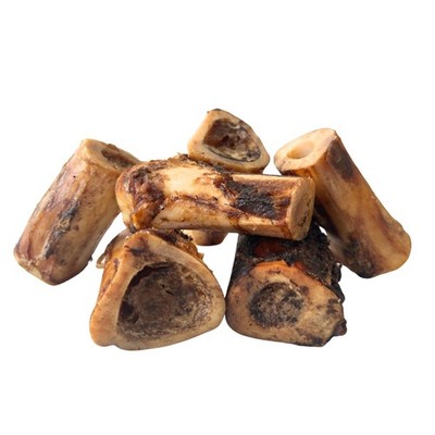 PAWW CHEW 6-pk Natural Marrow Filled Beef Dog Bones USA Aggressive Chewers