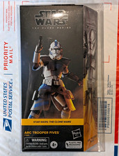 Star Wars Black Series ARC Trooper Fives Clone Wars Action Figure New with case