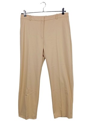 HALLHUBER High-Waist Hose Damen Hose Gr. DE 42 creme Business-Look
