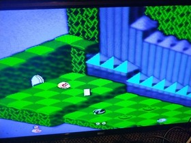 Snake Rattle n Roll Nintendo Entertainment System NES Game Cartridge Tested 