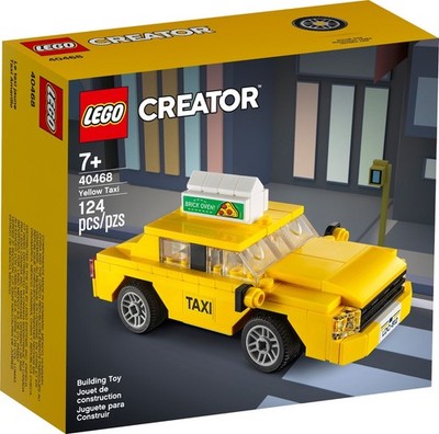 Lego 40468 CREATOR: Yellow Taxi (40468) Set - NEU + OVP + NEW
