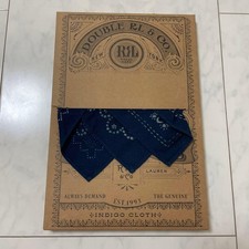 RRL Ralph Lauren Bandan Handkerchief 3pieces Navy American Casual New with Box