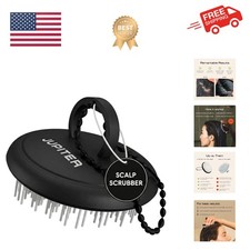 Scalp Exfoliator - Scalp Massager Tool for Wet & Dry Hair - Ergonomic Detangl...