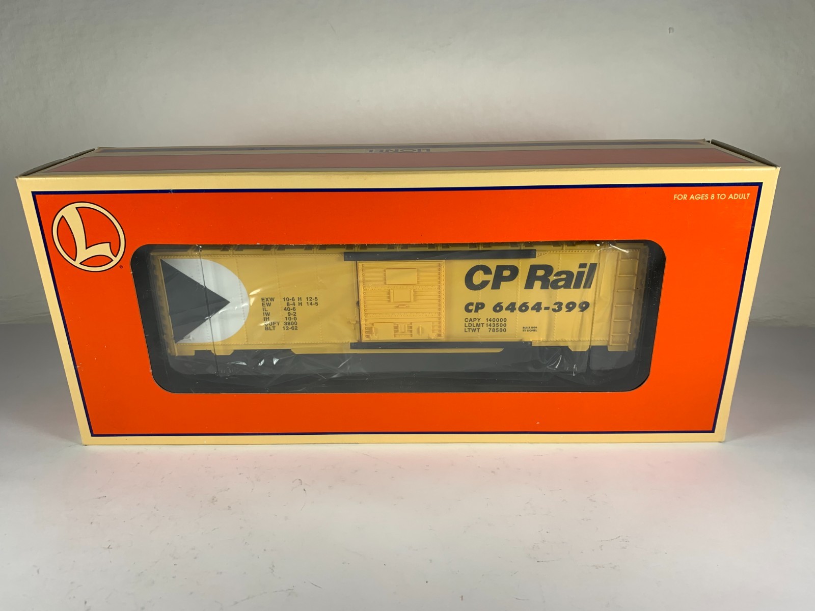 LIONEL 6-29252, CP RAIL BOX CAR #6464-399, NIB (1999) | eBay