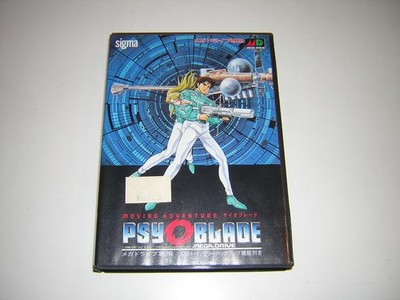 Psychoblade SEGA Mega Drive MD Genesis Game Soft New Unused Japan Untested