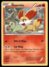 Pokemon TCG - Fennekin (10) XY - Fates Collide #10/124 - Lightly played