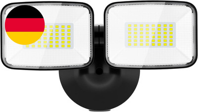 LED Strahler Außen 20W, Superhell 2000LM Scheiwerfer, IP65 Wasserfest Fluter 500