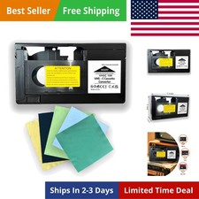 VHS-C to VHS Motorized Cassette Adapter - Tape Converter for Playback on Stan...