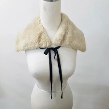 Earth Music Ecology Faux Fur Neck Warmer, Pink, 15cm x 50cm