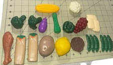 Step 2 Pretend Plastic Play Food Fruits, Vegetables, Burritos, Chicken  Burger