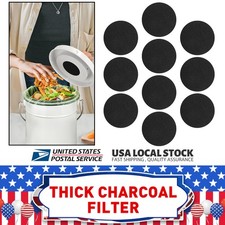 10x 0.4" Thick charcoal Filter Environmental protection, Health and Harmlessness