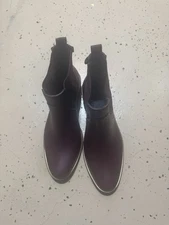 KATE SPADE 10 Cherrywood Rubber Solstice Rain Boot Women Size 10