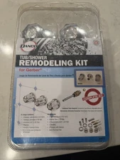 (1) NEW Danco Tub/Shower Remodeling Kit for Gerber - CHROME - 39617 OBO