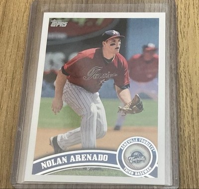 2011 Topps Pro Debut - Nolan Arenado #100 (RC) ROX STC AD