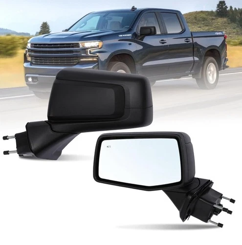 Silverado Driver Side Mirror Replacement for 2019-2024 Chevy Silverado 1500
