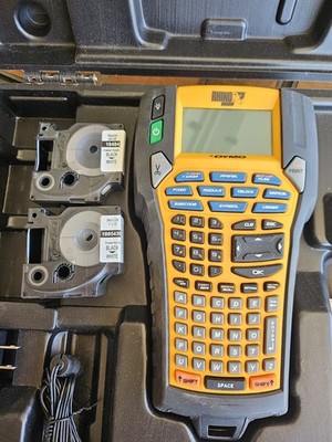 DYMO RHINO 6000 Professional Label Maker In Case Pro With Labels Li-Ion Battery!