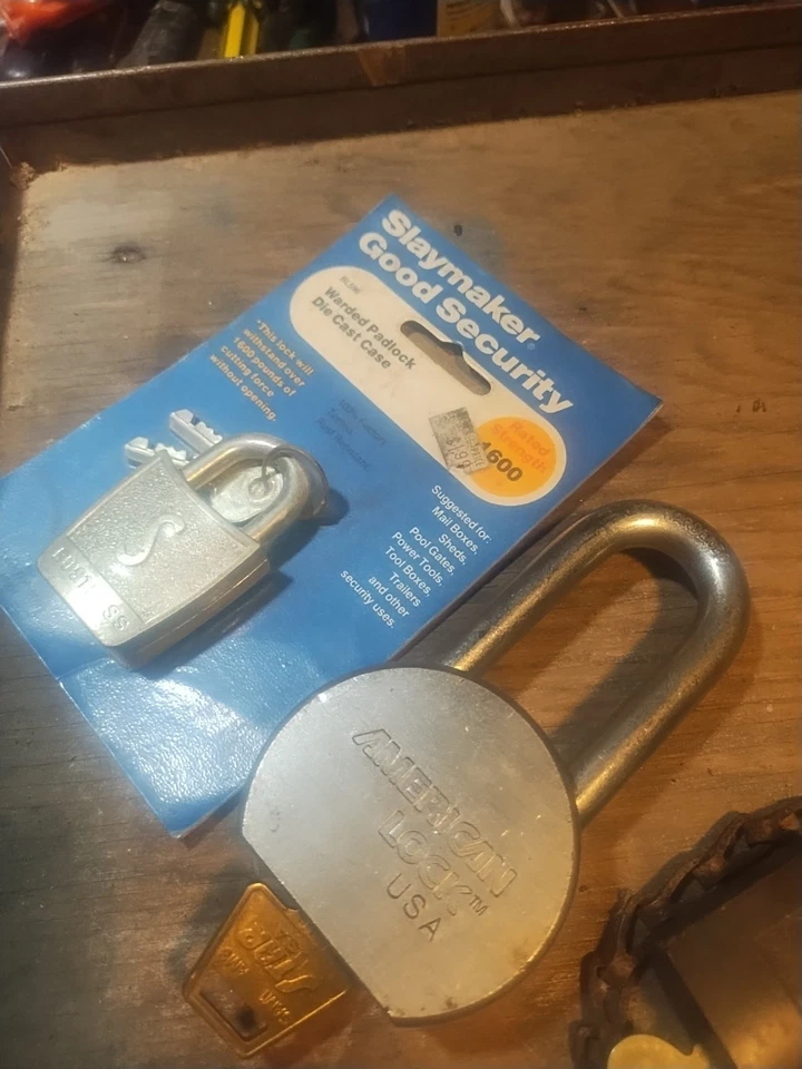 Lote de candados vintage Foto 3 de 4