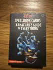 Dungeons & Dragons 5th Ed D&D RPG Xanathar's Guide to Everything Spellbook cards