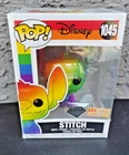 Stitch Funko Pop! Disney Rainbow Diamond Pride Vinyl Figure 1045 Box Lunch Lilo