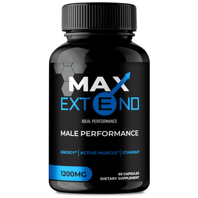 Max Extend Supplement Capsules, Advanced MaxExtend Natural Pills (1 Pack)