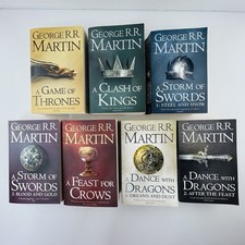 Game of Thrones 7 Book Set A Song of Ice and Fire George RR Martin Set