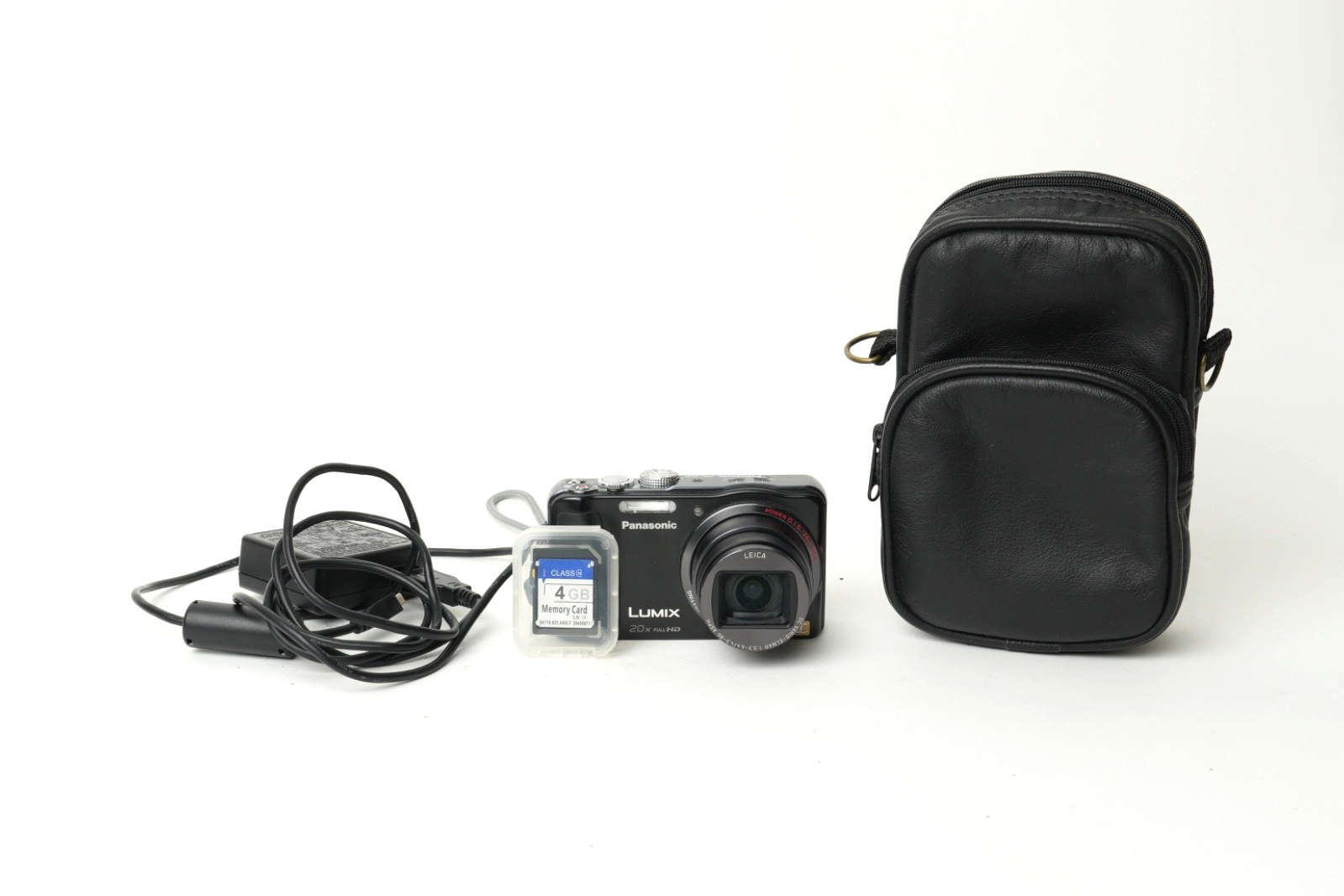 Panasonic LUMIX DMC-ZS20 14.1MP Digital Camera w/ 20x Optical Zoom - Black #5841