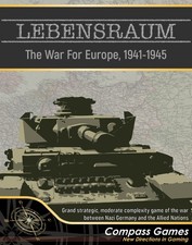 Lebensraum The War for Europe 1941-1945 by Compass Games