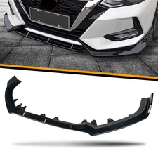 Custom For Nissan Altima 2019-2024 Front Bumper Lip Front Splitter Chin Glossy