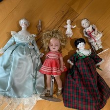 Antique Dolls-Collection of 6