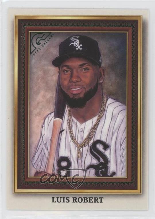 2022 Topps Gallery Portrait Gallery Green 63/250 Luis Robert #PG-9 s1i