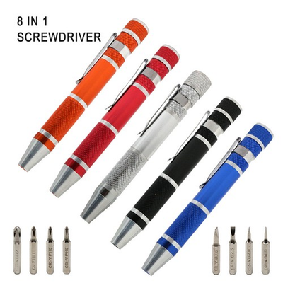 #ad 8 In 1 Multi function Pocket Precision Screwdriver Tool Set Kit Pen Repair Tools $6.69