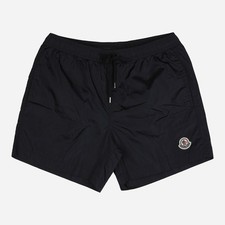 Moncler 5S Patch Logo Swim Shorts Navy 2C00003 53326 743 139337147